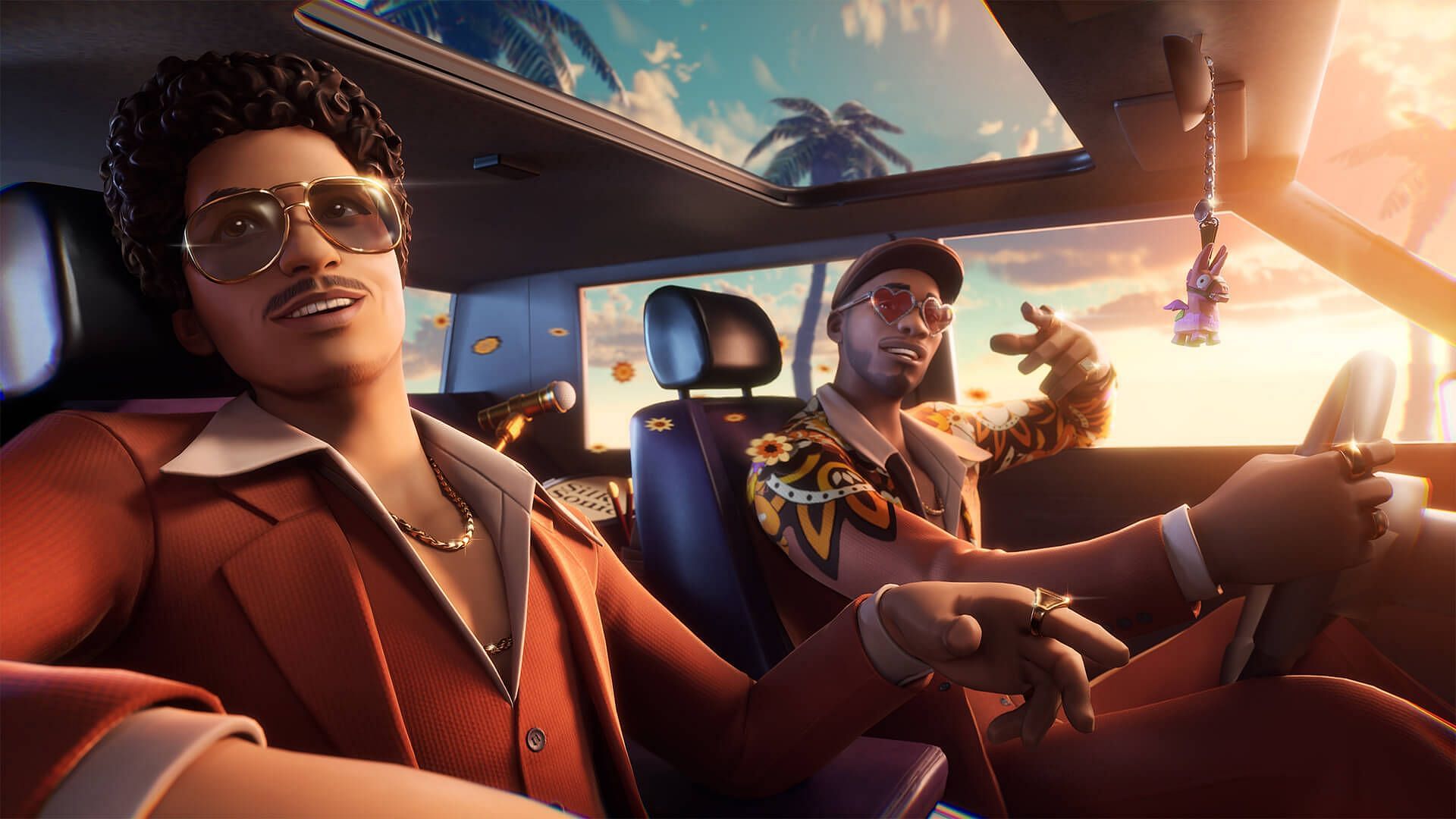 Bruno Mars and Anderson .Paak are joining Fortnite (Image via Epic Games)