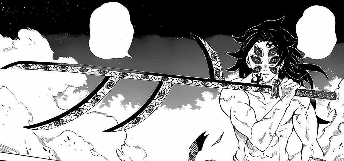 Kokushibo&#039;s Katana (Image via Shueisha)