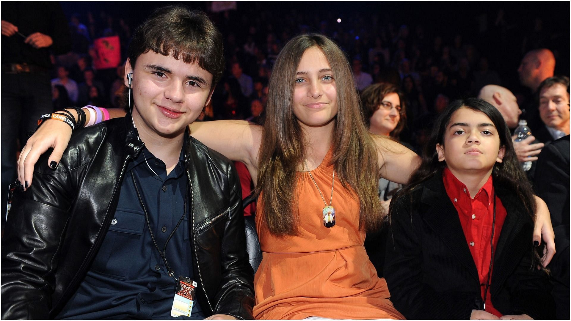 Michael Jackson&#039;s children were spotted at the red carpet of MJ: The Musical (Image via Getty Images/Ray Mickshaw)