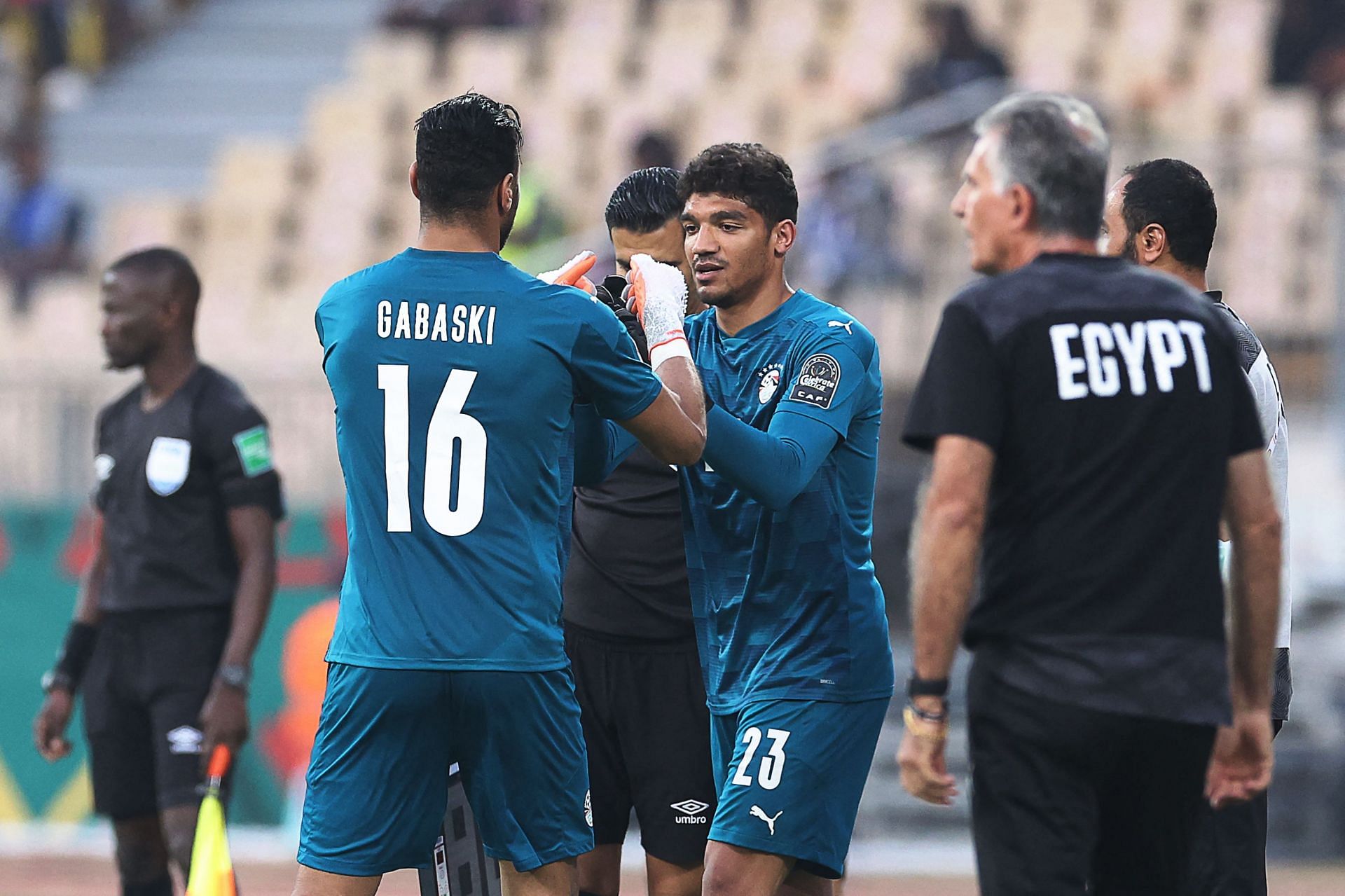 Egypt won on penalties thanks to two saves from Gabaski