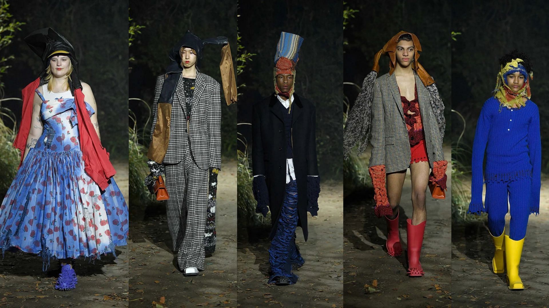 Marni recently unveiled its Fall Winter 2022 collection during the Milan Fashion Week (Image via Marni)