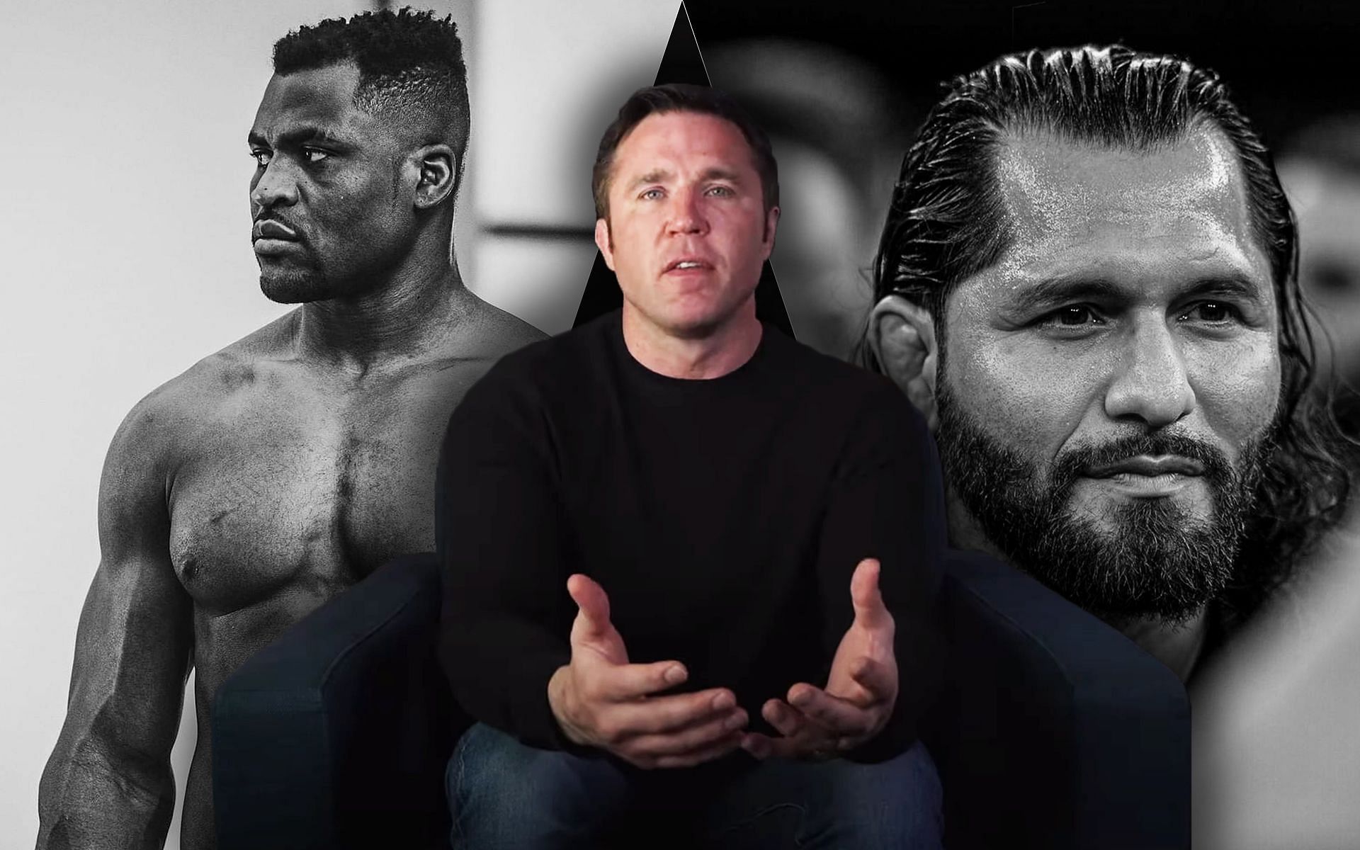 Chael Sonnen opened up on how Jorge Masvidal promotes his fights when compared to Francis Ngannou (Image credits - Chael Sonnen - YouTube | Francis Ngannou- Instagram | Jorge Masvidal - Instagram)