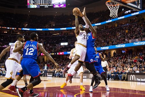 Philadelphia 76ers v Cleveland Cavaliers