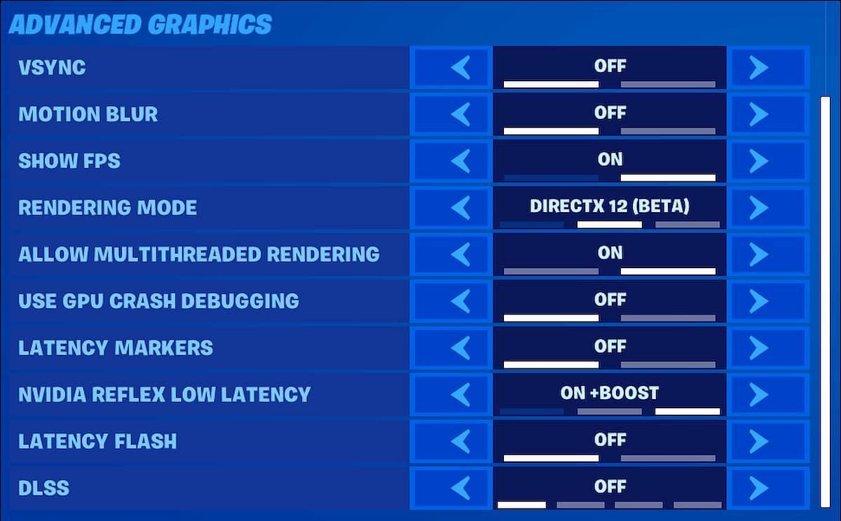 Best Fortnite Settings  Increase your Performance