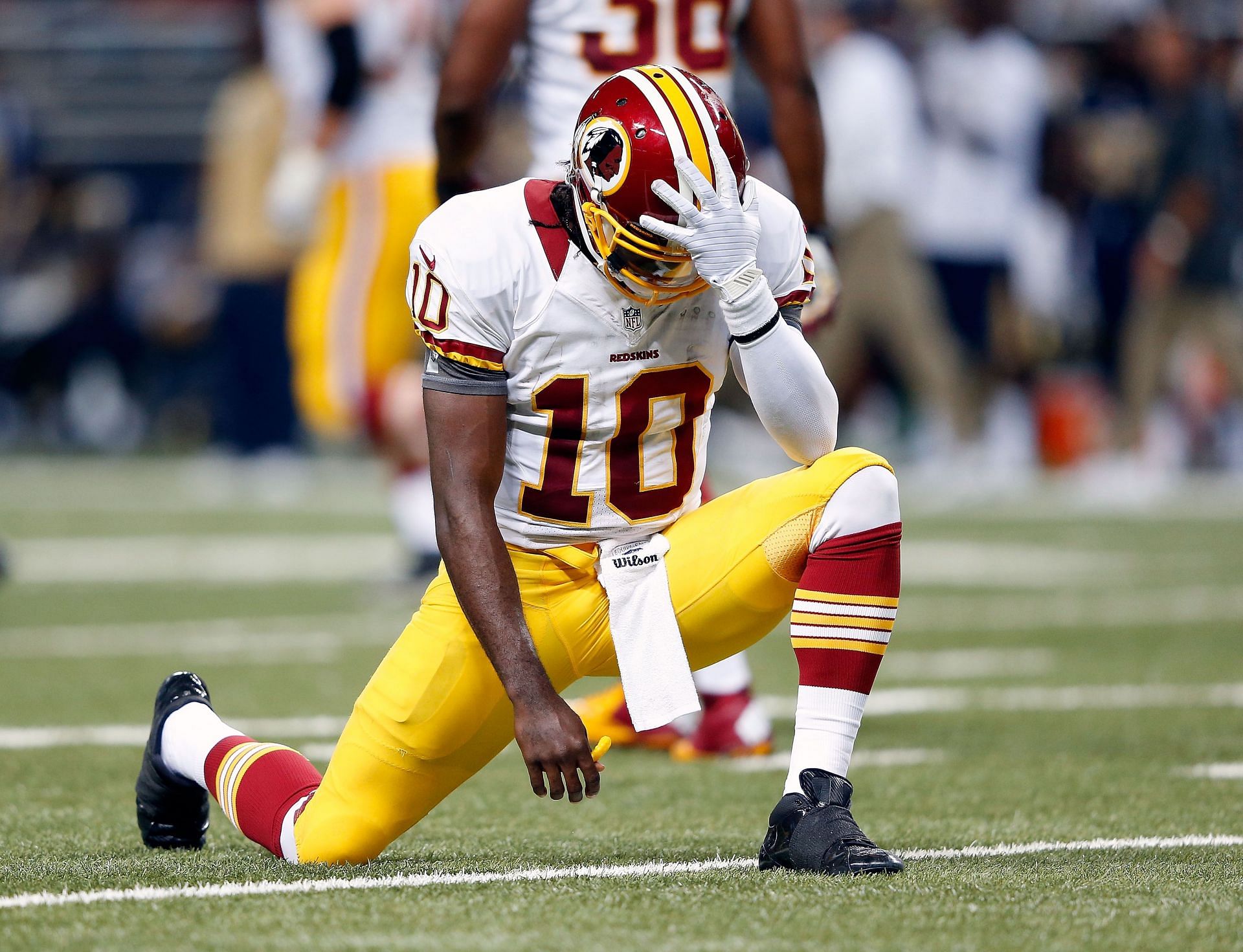 Washington quarterback Robert Griffin III