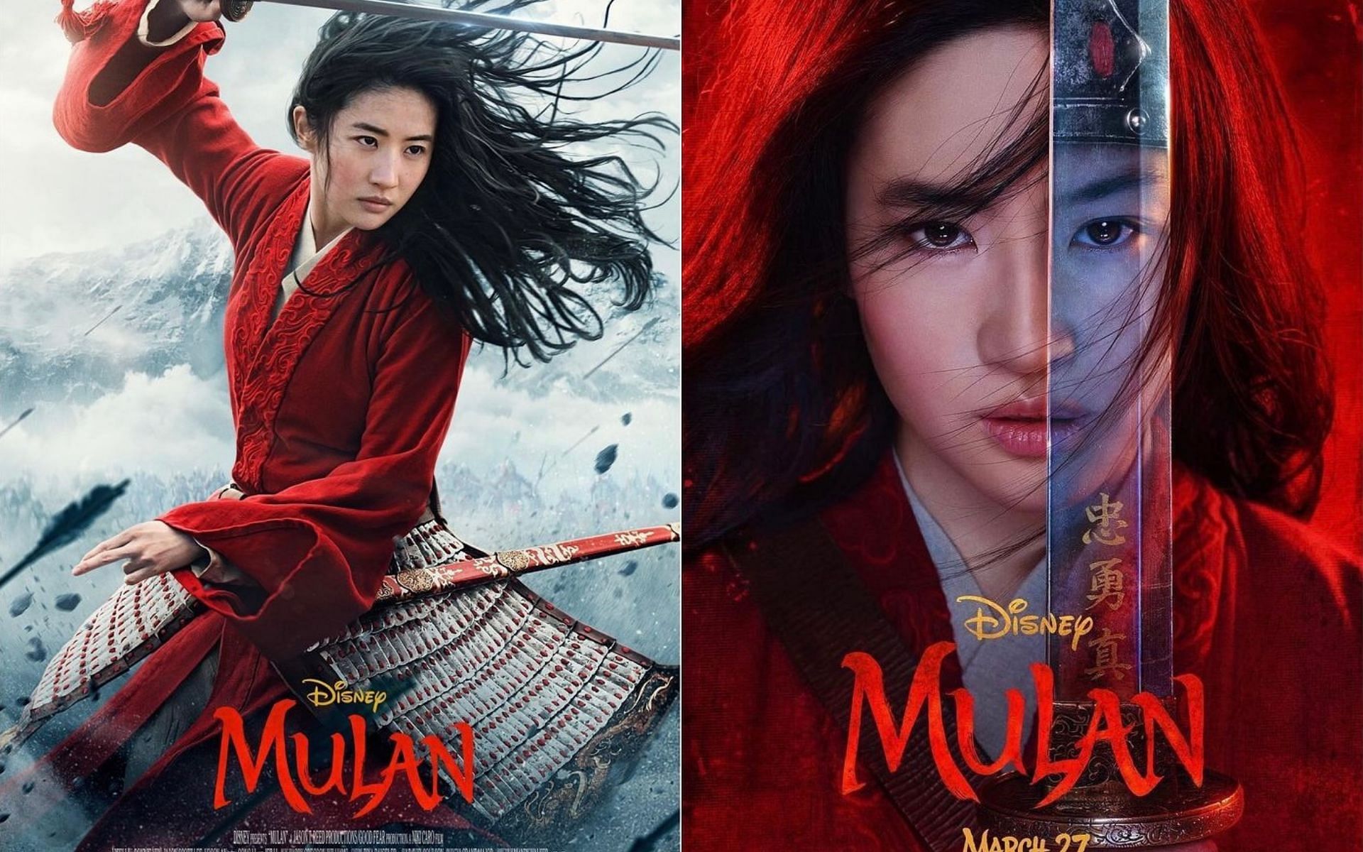 Liu Yifei as Mulan (Image via @yifei_cc/Instagram)