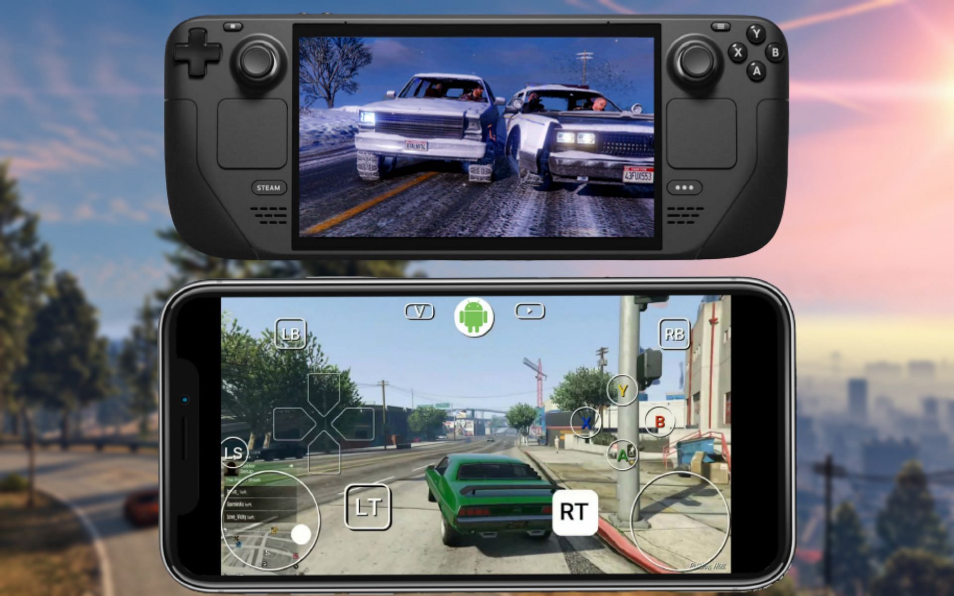 Steam Deck came out yesterday and GTA 5 is compatible on it (Image via Sportskeeda)