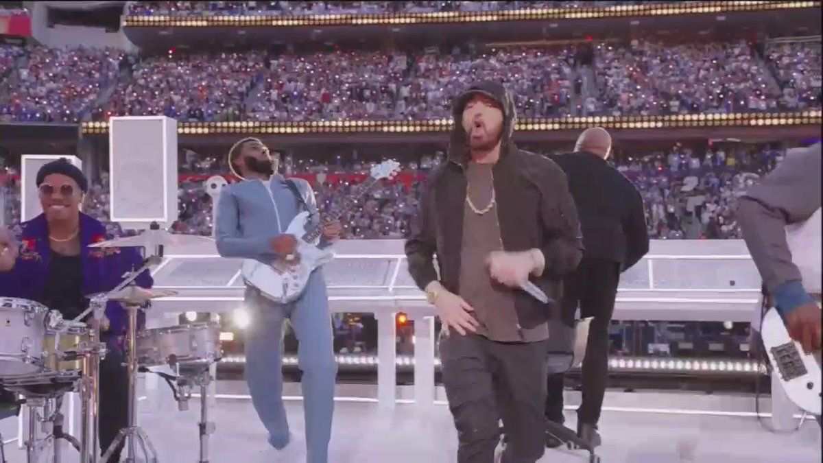 NFL Denies Eminem Was Banned From Taking The Knee At Super Bowl Halftime  Show