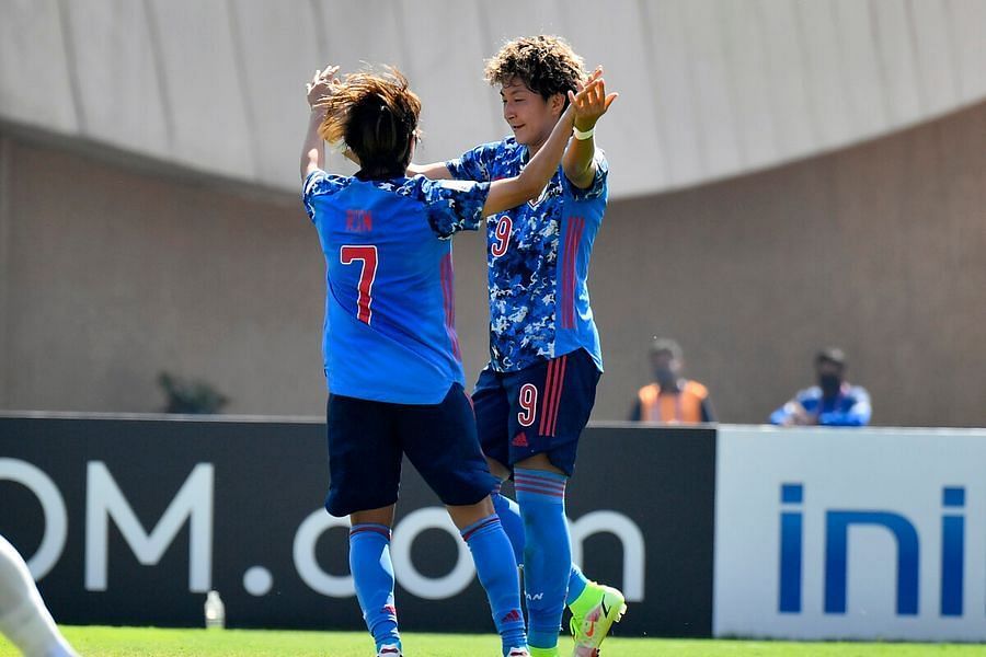 Japan beat Thailand 7-0 in the quarterfinals (PC: AFC)