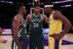 "Cannot wait to share it with the world" - Giannis Antetokounmpo catches an early cut of his upcoming Disney movie 'Rise' with his family
