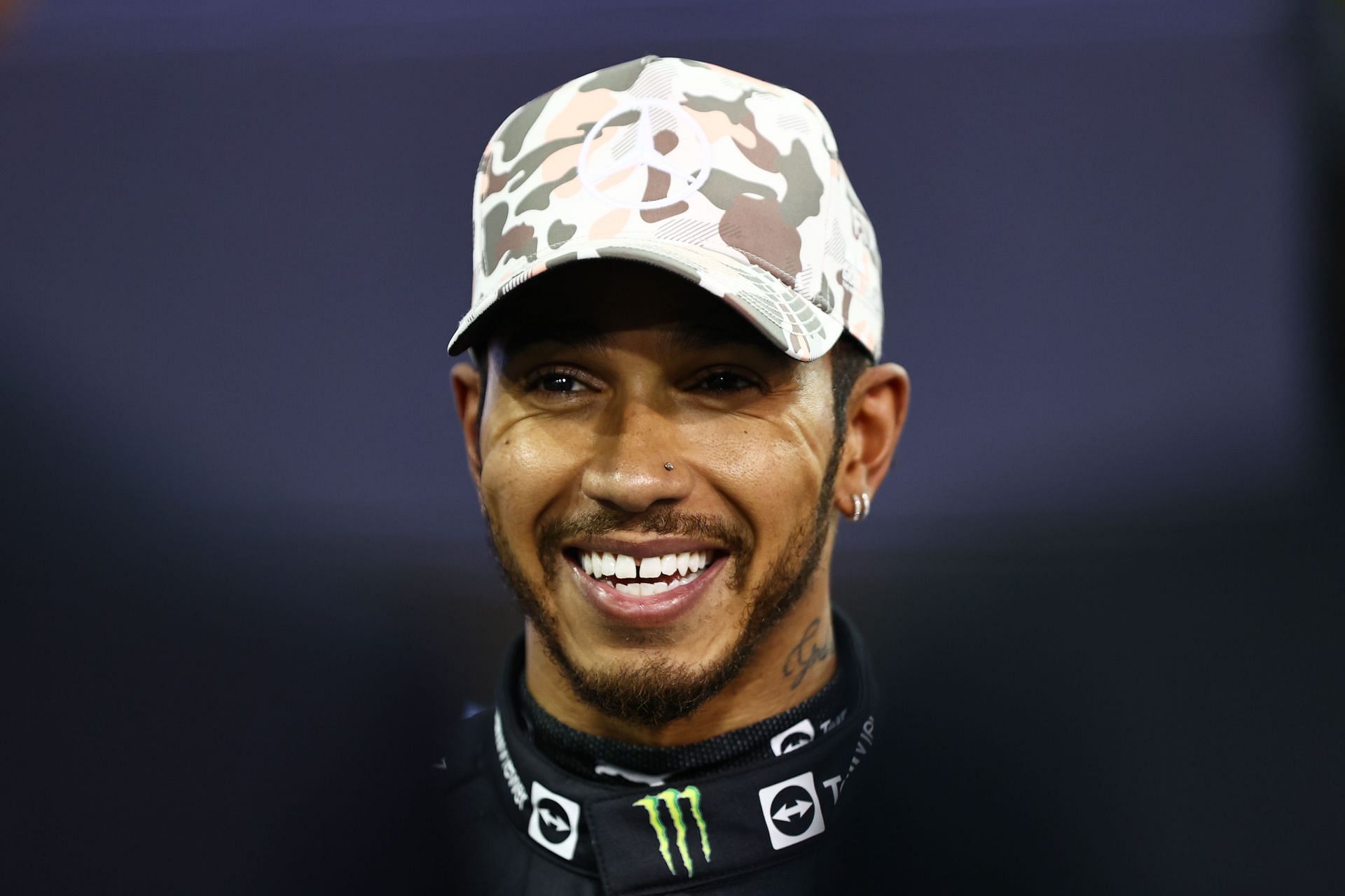 F1 Grand Prix of Abu Dhabi - A smiling Lewis Hamilton ahead of qualifying at Yas Marina
