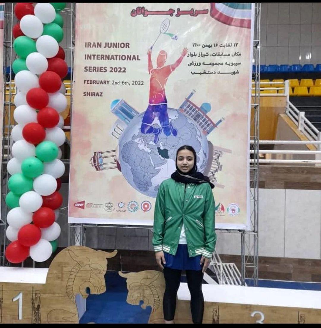 Samayara Panwar beat Ferdous Foroughi of Iran 21-14, 21-15 in the Under-19 girls singles final. (Picture: Subramanian Muthusamy)