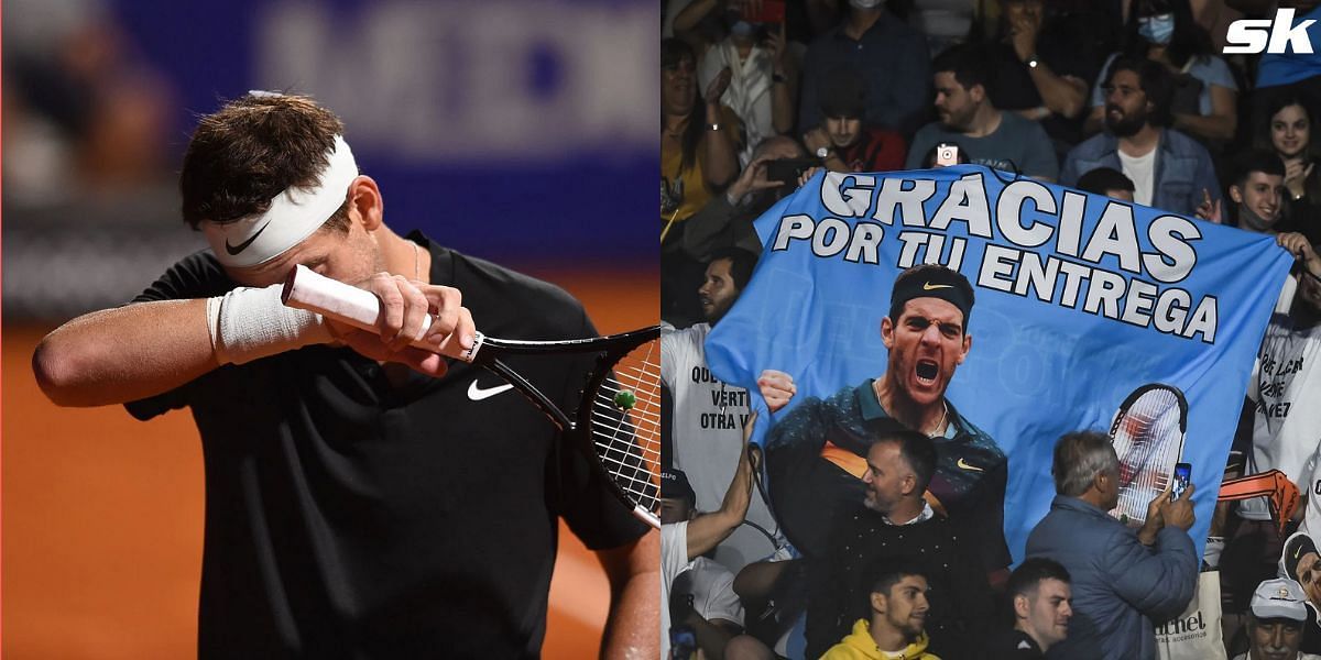 Juan Martin del Potro&#039;s farewell match in the Argentina Open was rife with emotions Juan Martin del Potro, donning matchday outfits for one last time