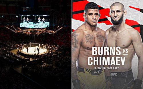 Khamzat Chimaev vs Gilbert Burns is missing from the UFC 273 card