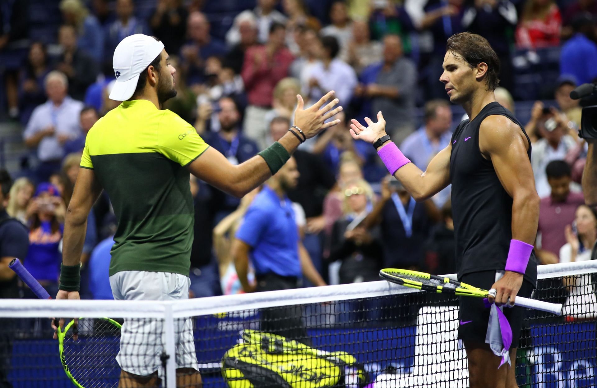 Enter captionEnter captionEnter captionEnter captionEnter captionEnter captionEnter captionEnter captionEnter captionMatteo Berrettini and Rafael Nadal