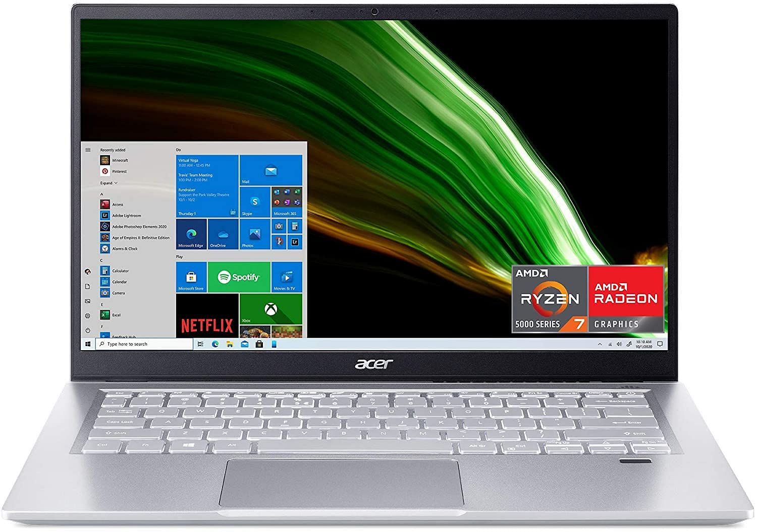 Acer Swift 3 (Image via Acer, amazon.com)
