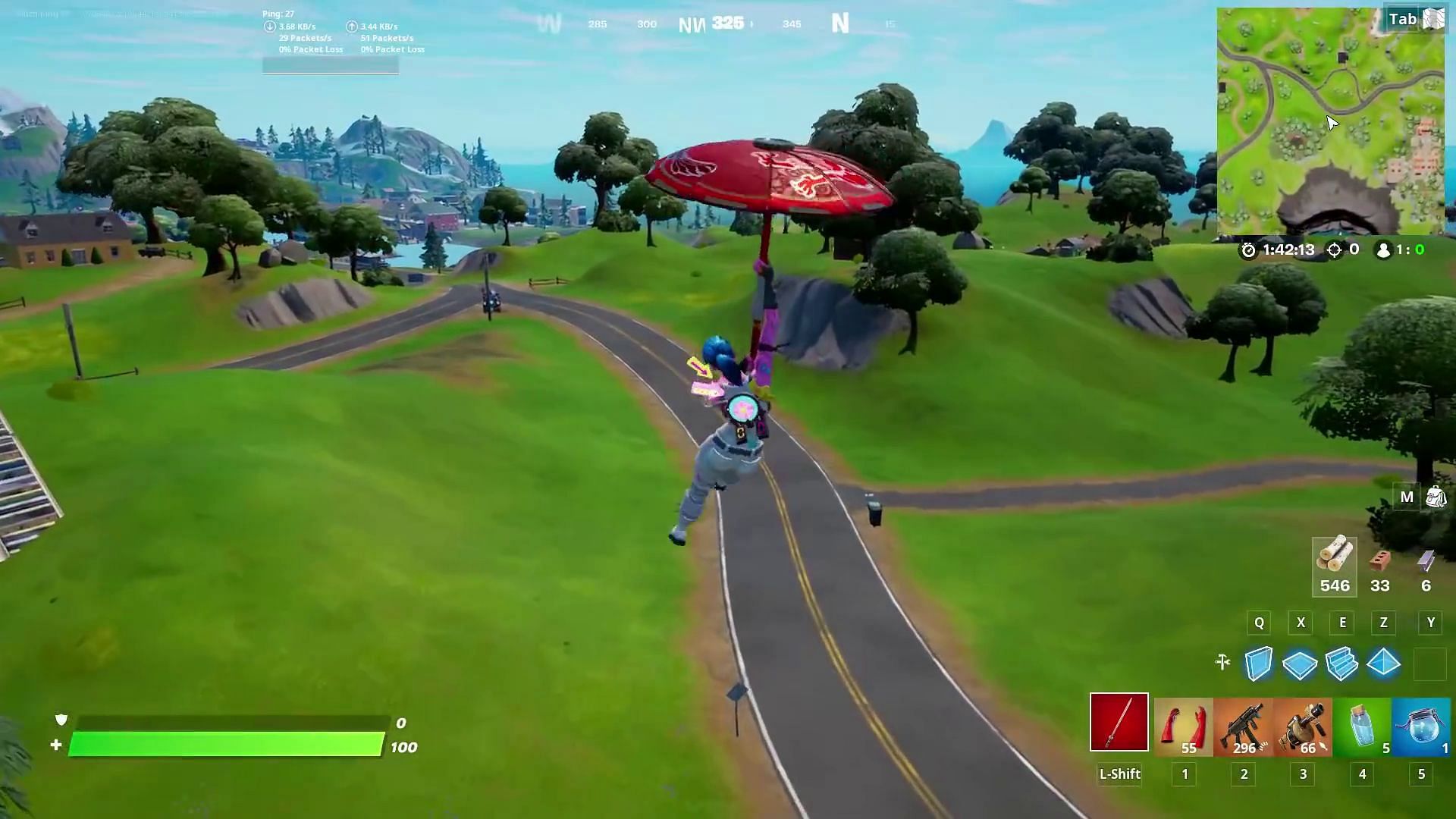 Loopers can use this glitch to redeploy the glider infinite times (Image via YouTube/GKI)