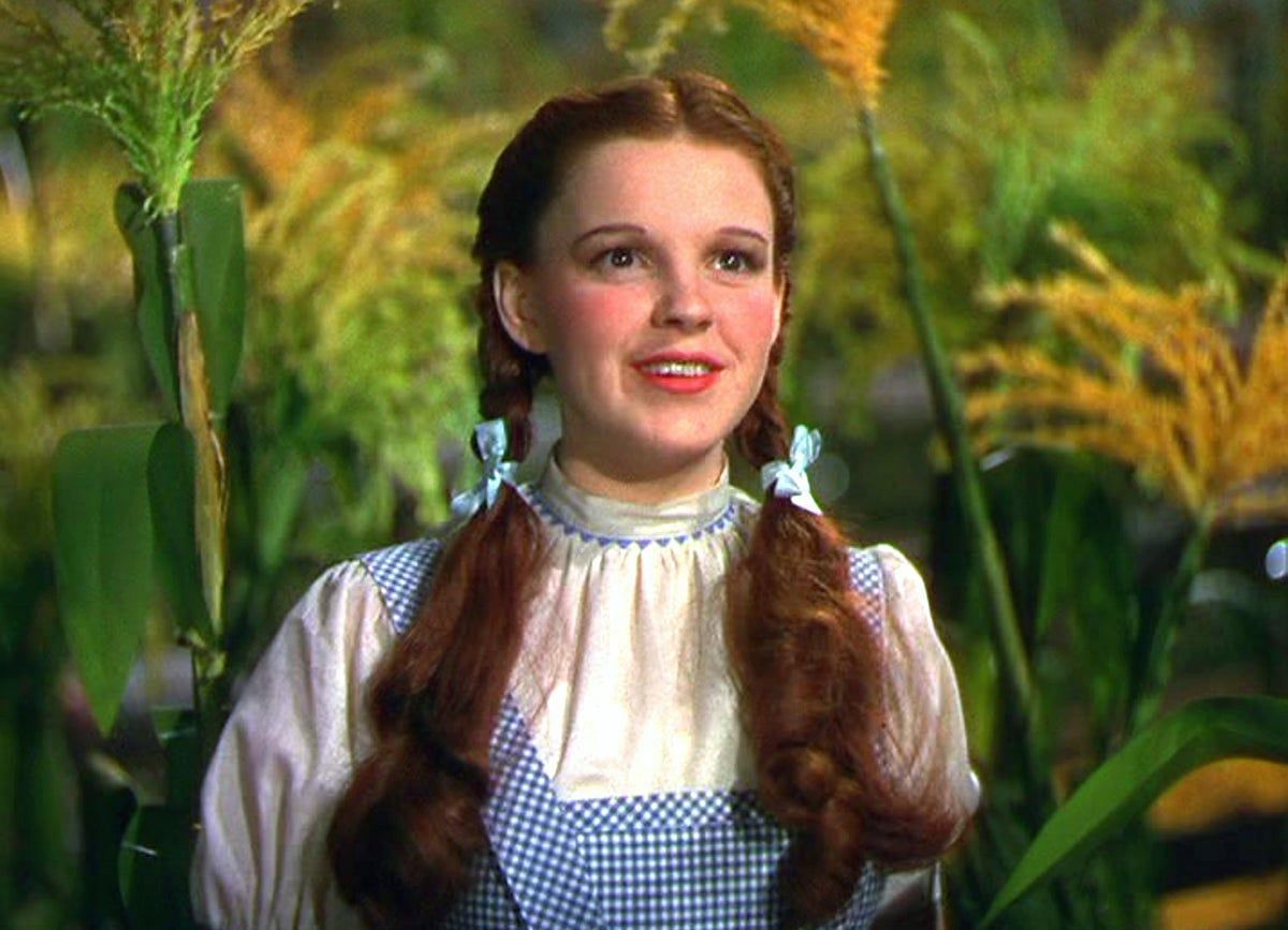 Judy Garland, as Dorothy Gale (Image via MGM)