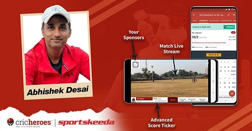 Abhishek Desai - Founder, CricHeroes (Image by Sportskeeda)