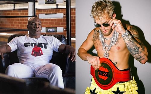 Mike Tyson (left), Jake Paul (right) [Images Courtesy: @miketyson @jakepaul on Instagram]