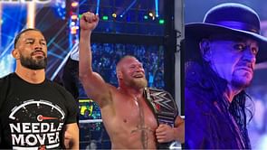 Brock Lesnar joins Undertaker, Roman Reigns, and other WWE legends in achieving incredible feat at Elimination Chamber
