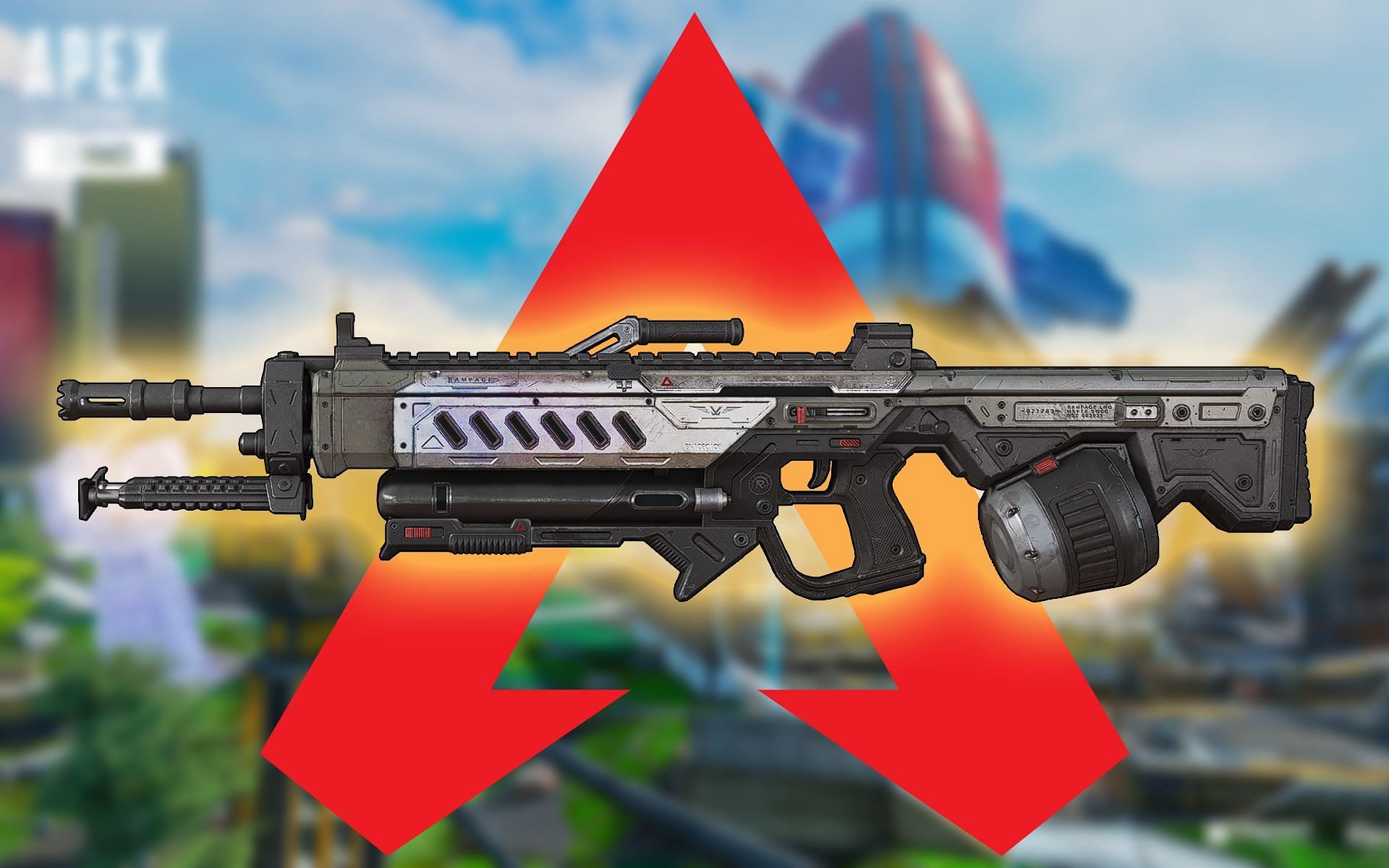 Rampage has replaced the Spitfire LMG as ground loot in Apex Legends (Image via Respawn Entertainment)