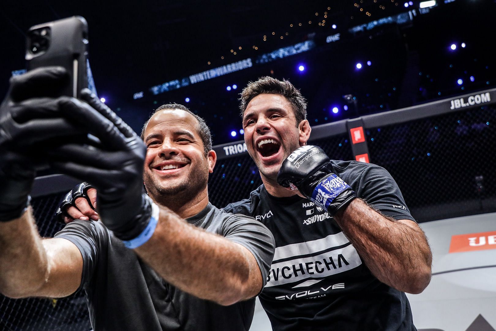 Marcus Almeida (right) has an advice for fellow martial artists. [Photo: ONE Championship]