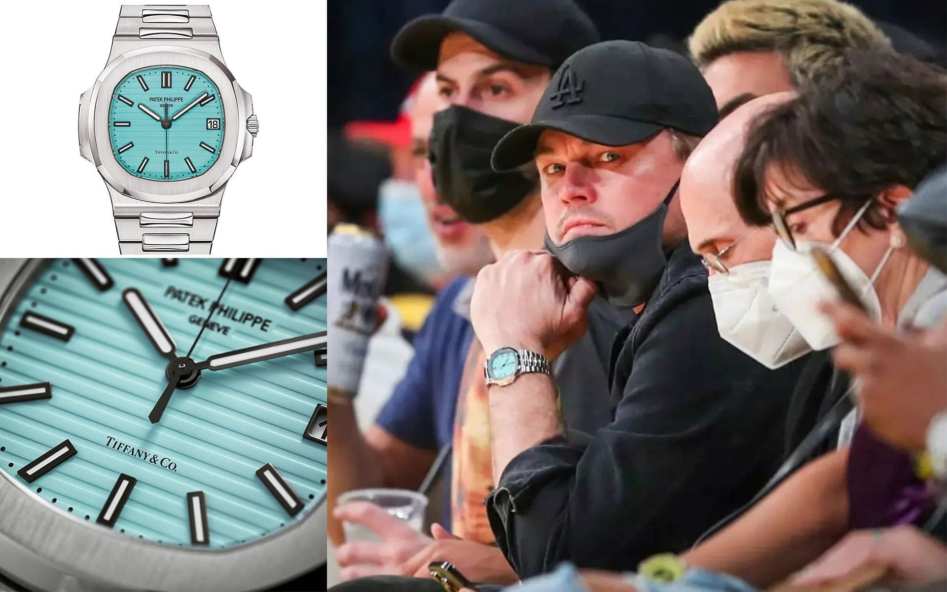 Leonardo DiCaprio – Patek Philippe 'Tiffany Blue Dial Nautilus