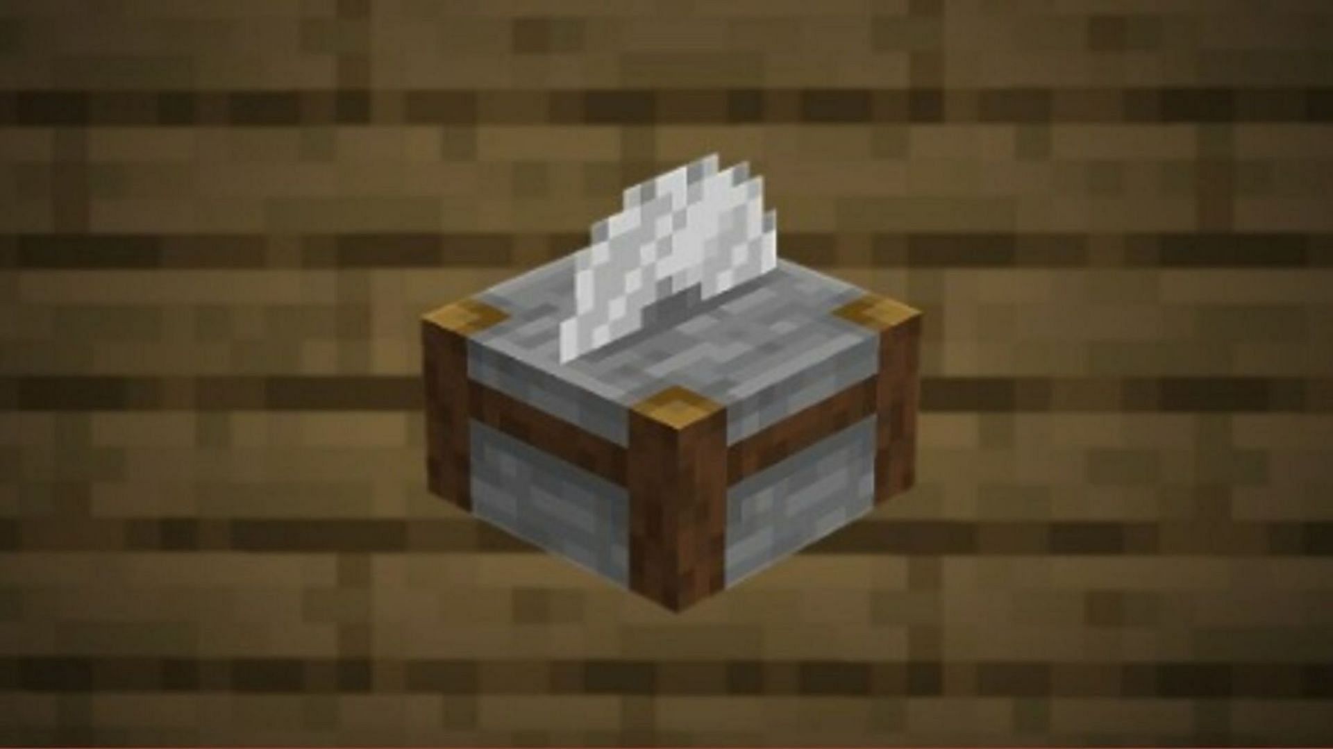 Stonecutters improve the efficiency for certain crafting recipes in Minecraft (Image via Mojang)