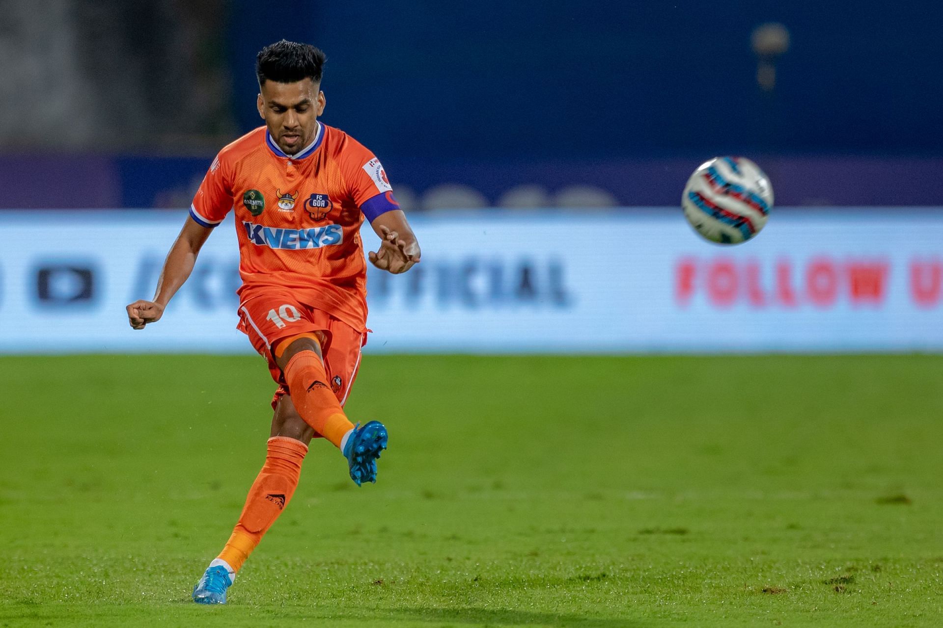 Brandon Fernandes created a few good chances before the lights went off (Image courtesy: ISL Media)