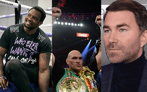 Dillian Whyte, Tyson Fury, and Eddie Hearn