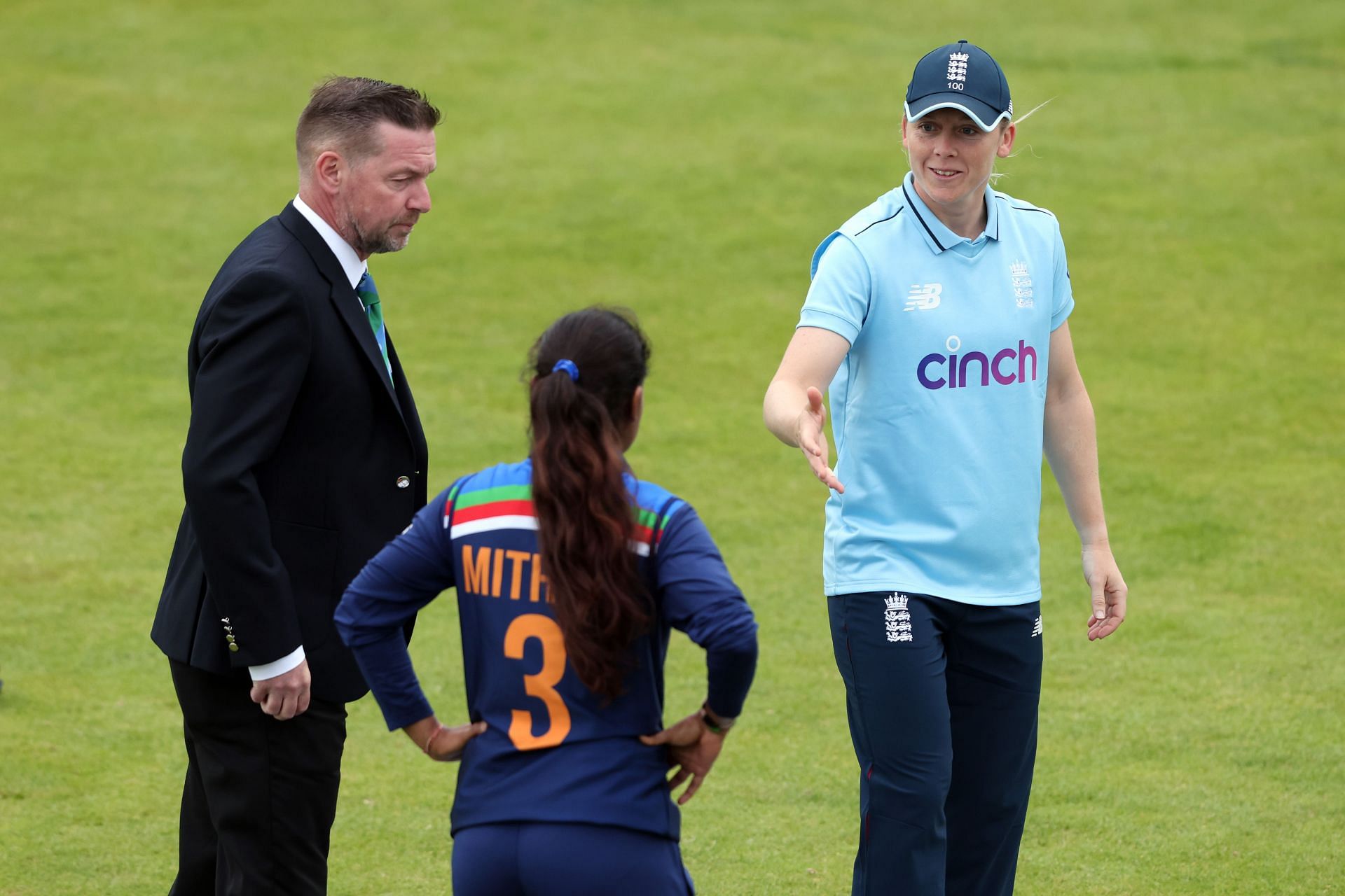England v India - Women&#039;s First One Day International. Getty Images