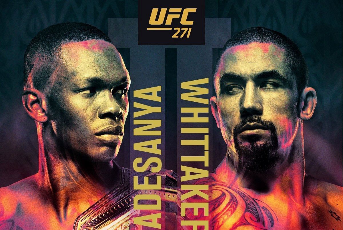 UFC 271 poster [Image courtesy of @ufc on Twitter]