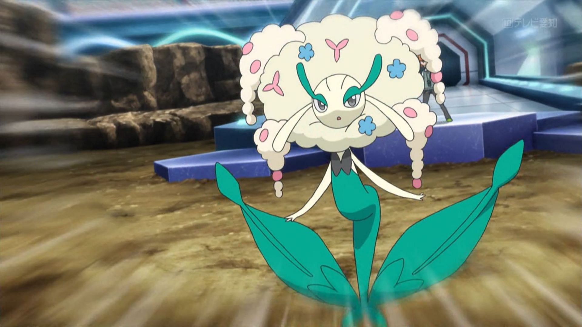Florges as it appears in the Pokemon anime (Image via The Pokemon Company)