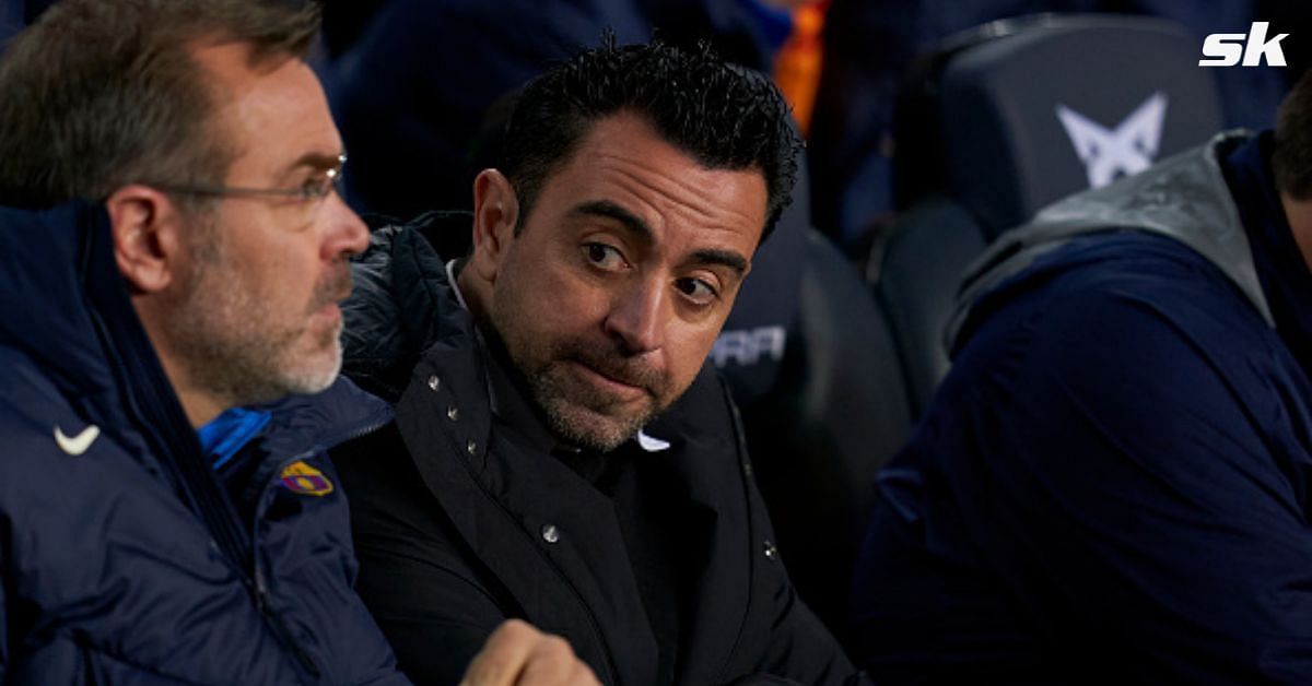 Barcelona boss Xavi heaps praise on forward and claims anything is possible with regards to his future