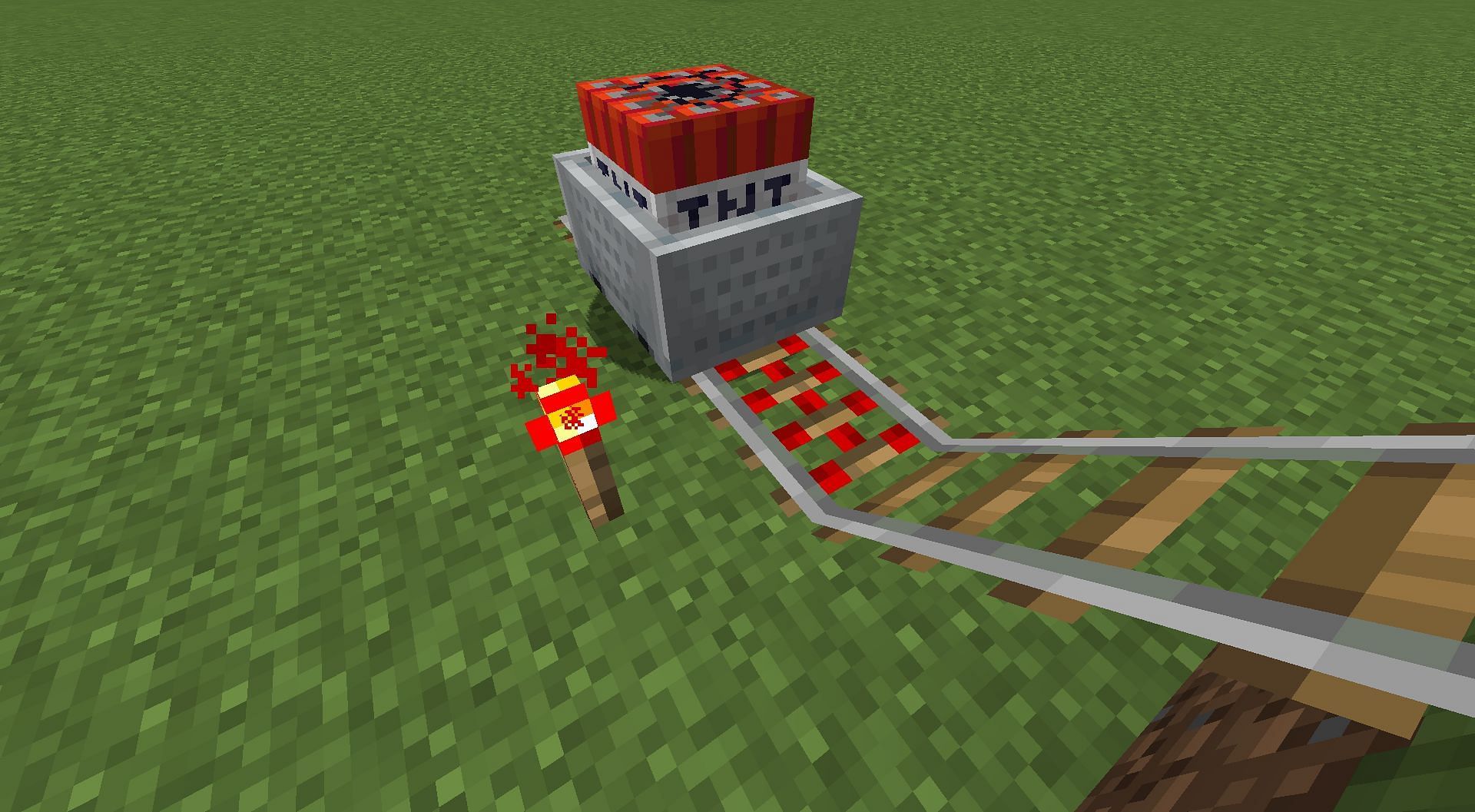 Activator rail can activate the content in the minecart itself (Image via Mojang)
