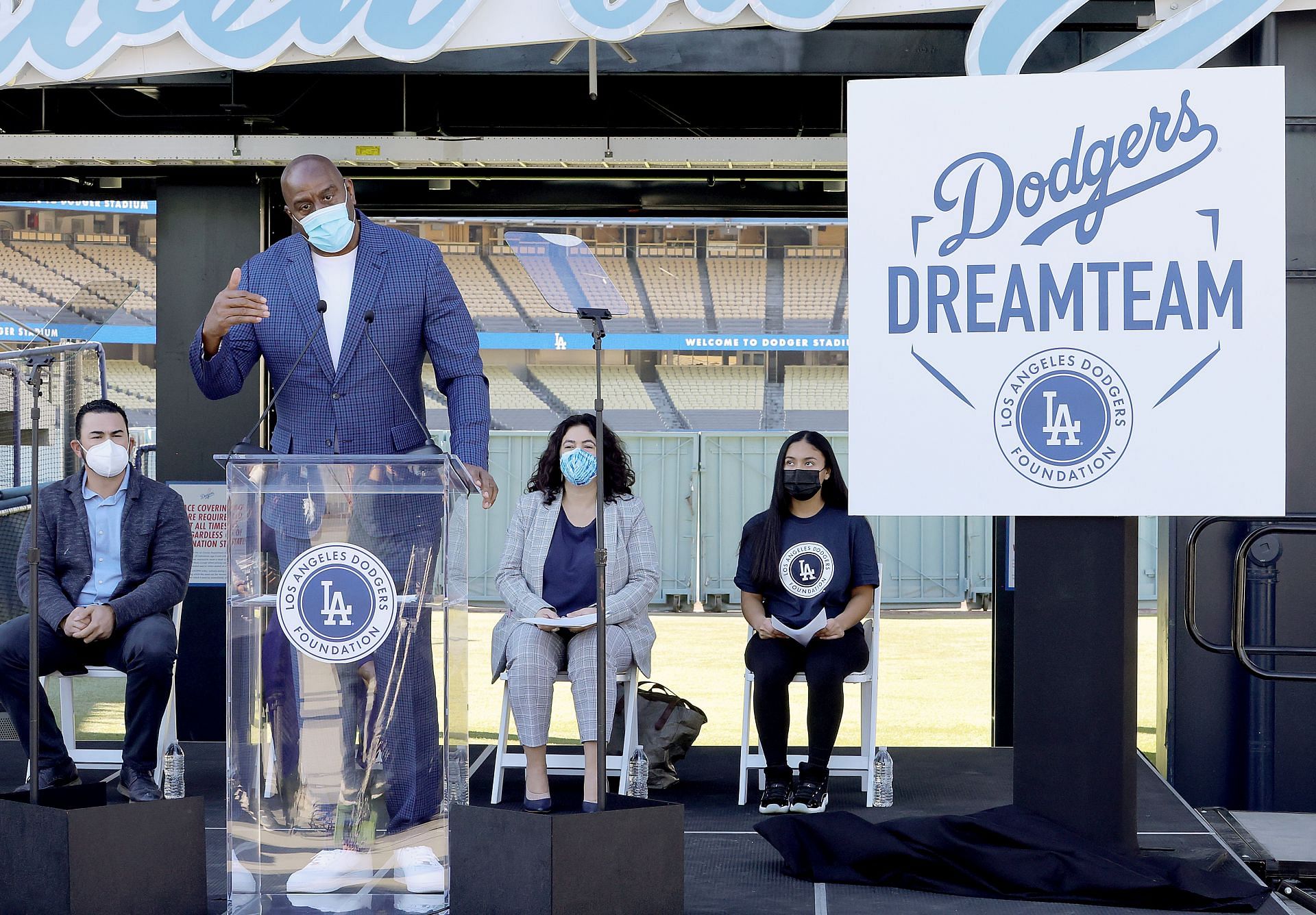 Los Angeles Dodgers Foundation (LADF) Press Conference