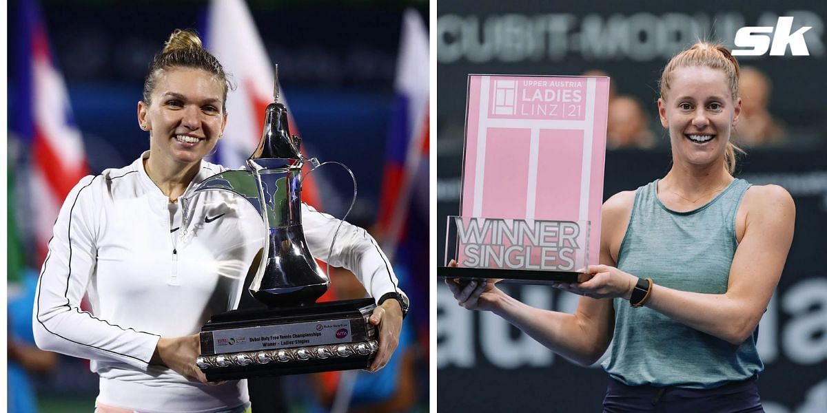 Simona Halep will face Alison Riske in the first round of the 2022 Dubai Tennis Championships
