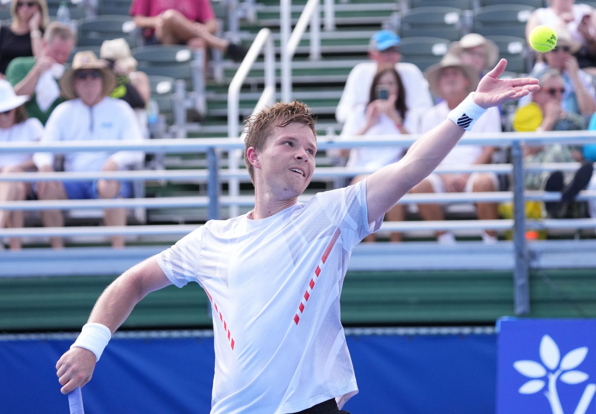 Stefan Kozlov at the 2022 Delray Beach Open.