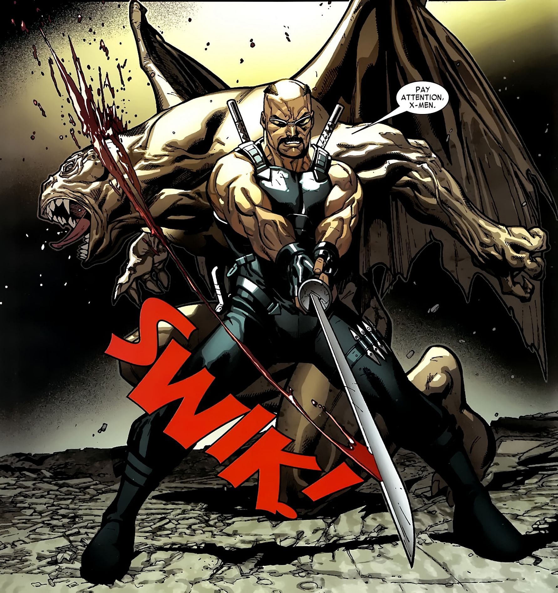 Blade (Image via Marvel Comics)