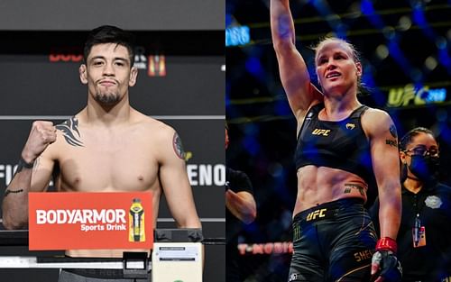 Brandon Moreno recalls working with Valentina Shevchenko at the UFC Performance Institute