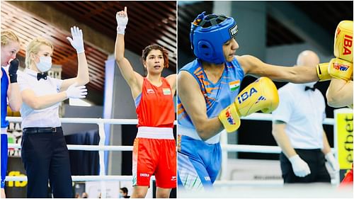 73 Strandja Memorial Tournament: Nikhat (L) and Nitu (R) (Pic Credit: BFI)