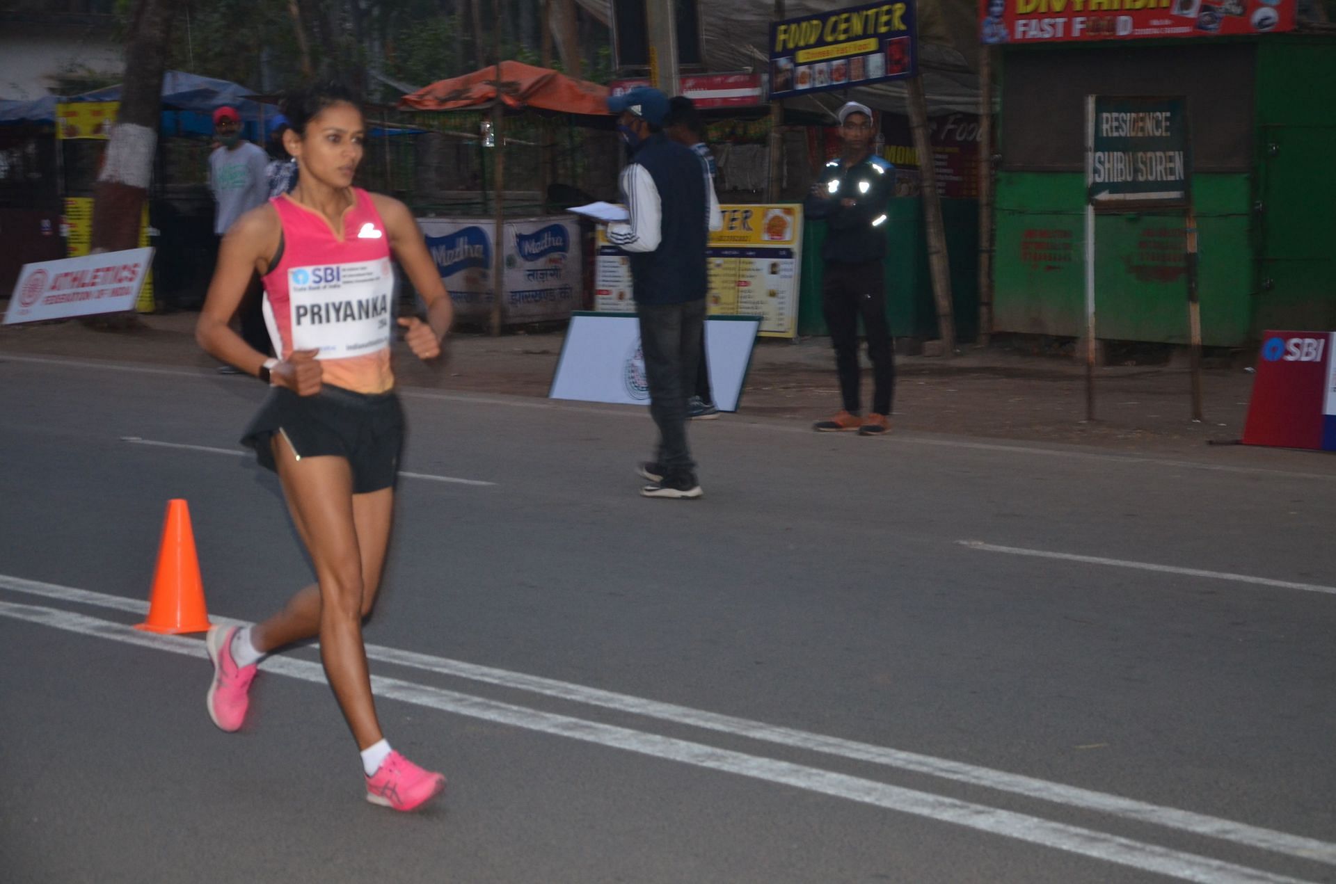 India&#039;s international race walker Priyanka Goswami will compete in women&#039;s 35km in next month&#039;s international event in Muscat. (File photo, photo credits: AFI)