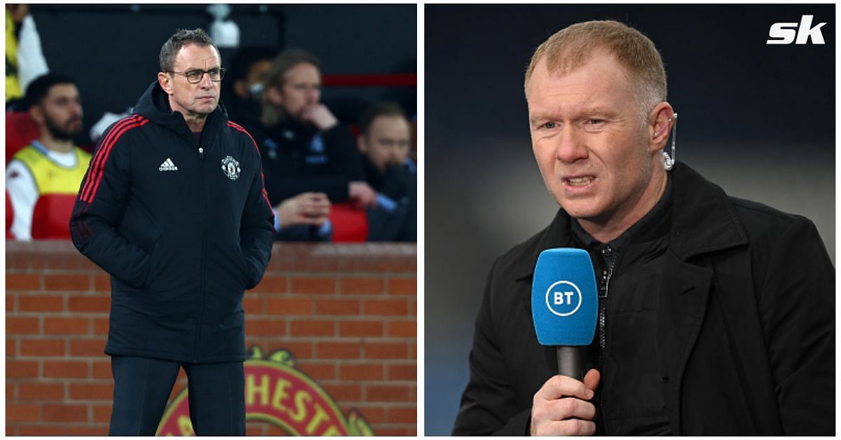 Rangnick has hit back at Scholes&#039; criticism