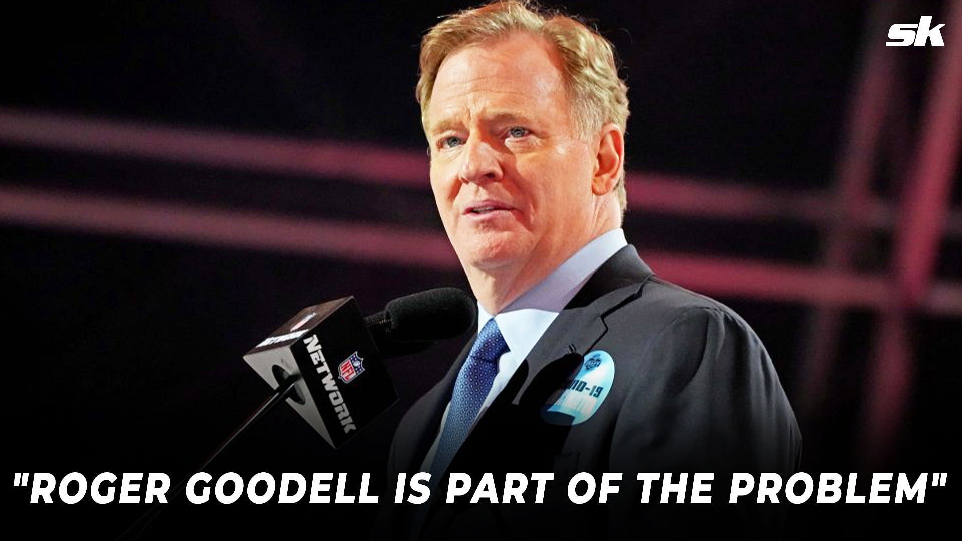 NFL Commissioner Roger Goodell