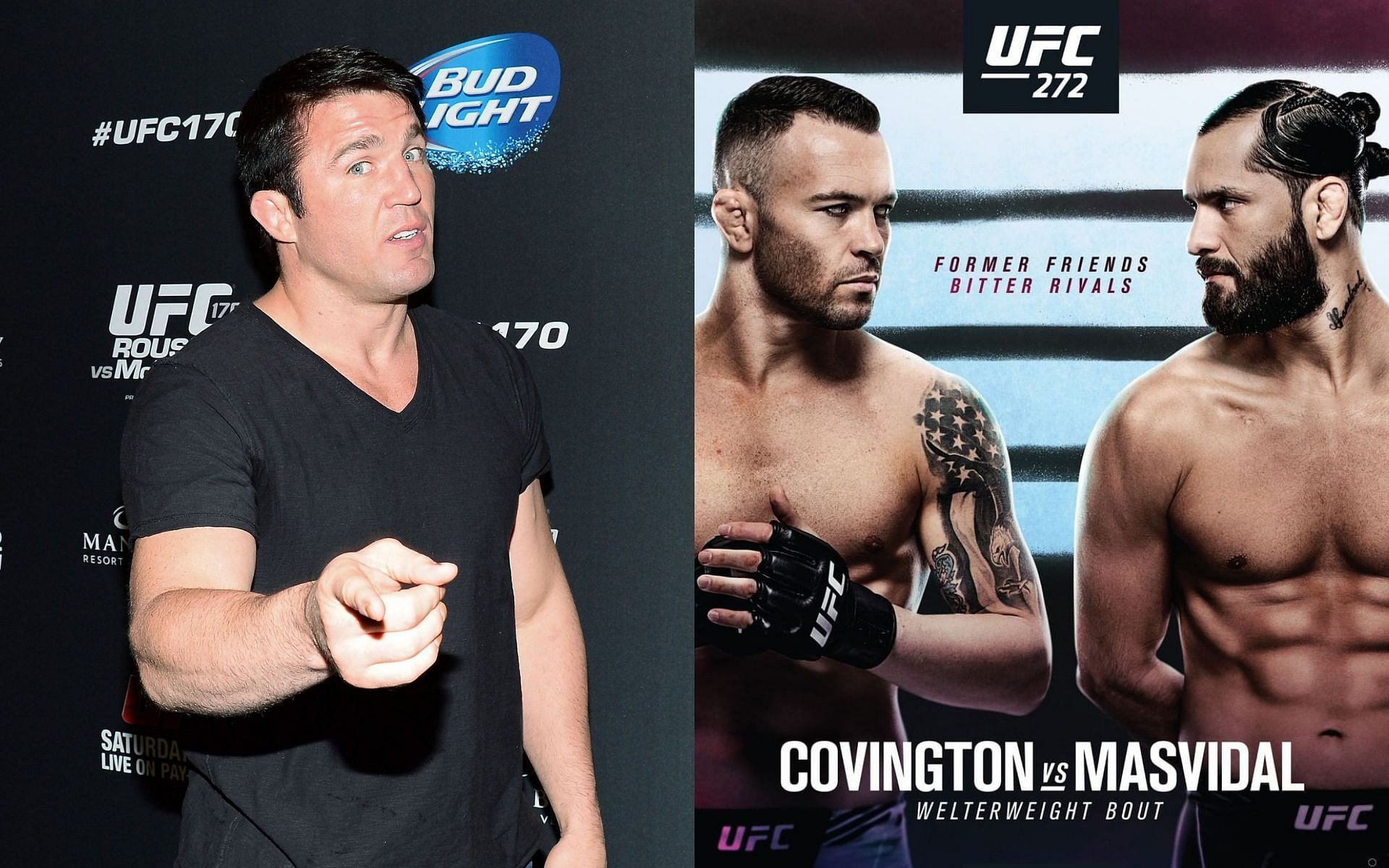 Chael Sonnen weighs in on Colby Covington vs. Jorge Masvidal rivalry [Photo via @ufc on Instagram]