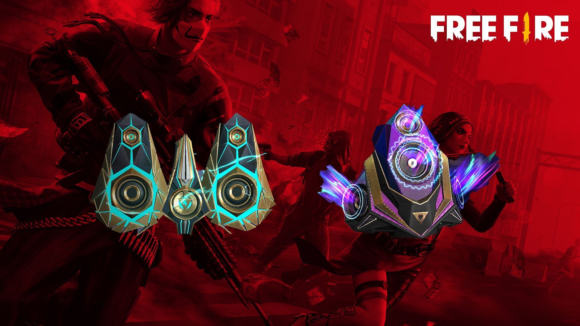 These two loot box skins are currently free in Free Fire (Image via Sportskeeda)