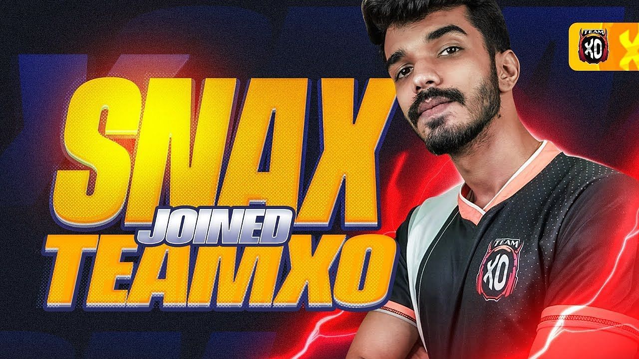 Team XO had signed Snax (Image via Team XO)