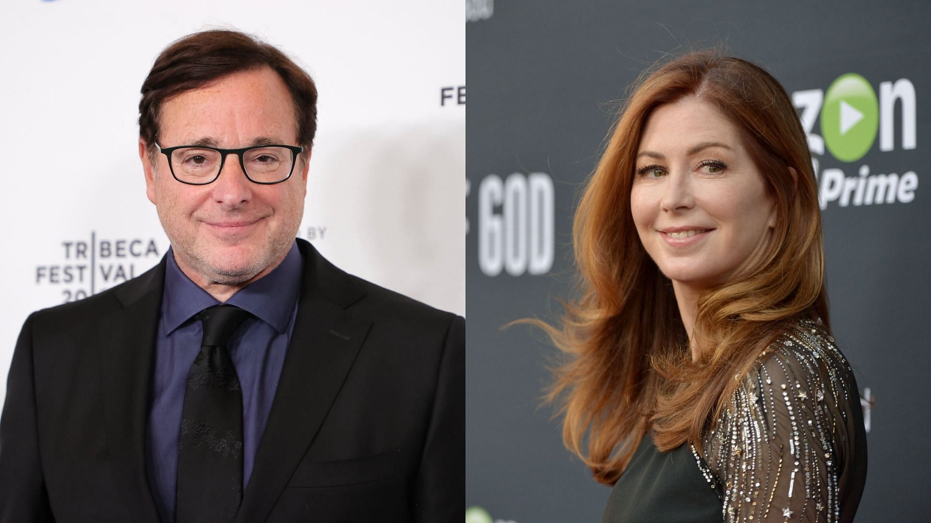 Dana Delany suffered a black eye after falling down a flight of iron stairs and got inspired by Bob Saget to get her head checked (Image via Getty Images/Mike Coppola/Charley Gallay)