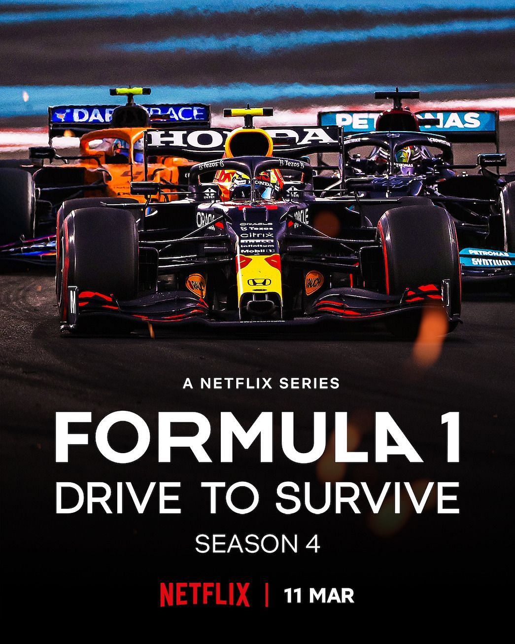 Netflix Drive to Survive Season 4 is ready to premiere on March 11, 2022